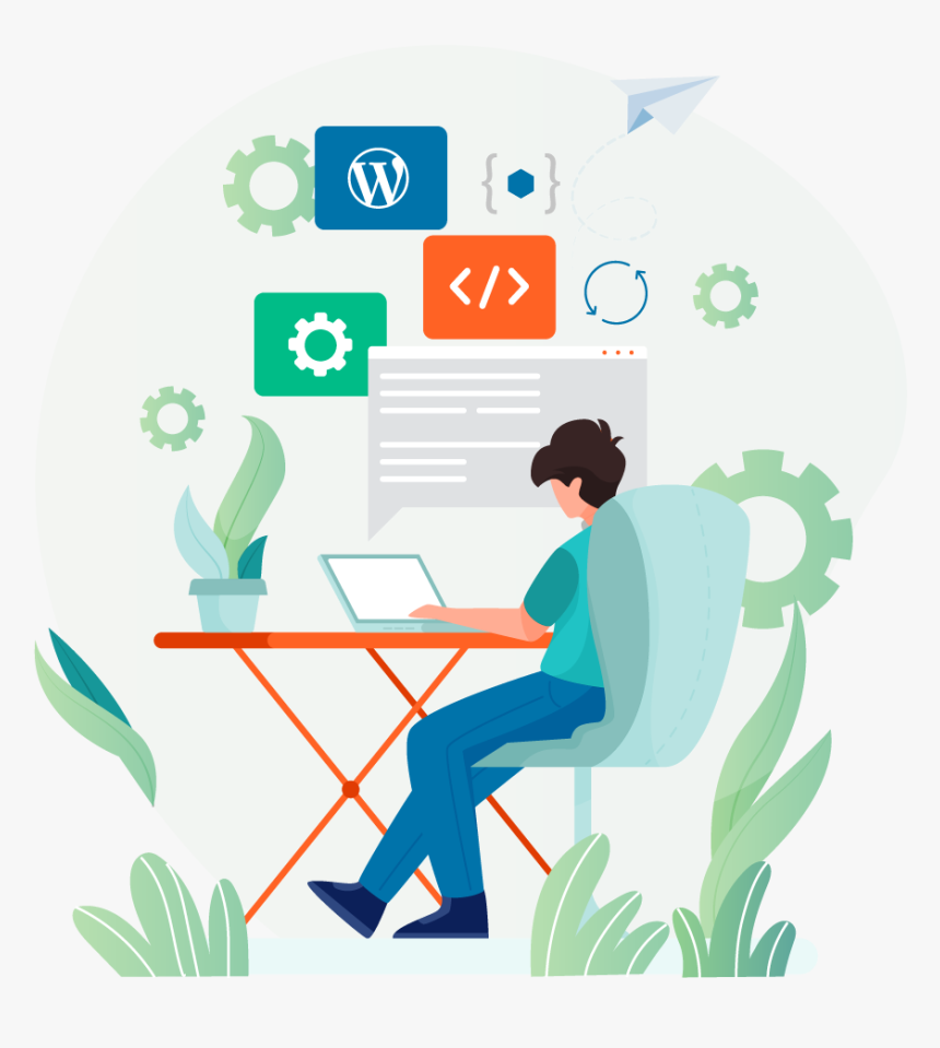 715-7150656_managed-wordpress-hosting-work-flat-design-programmer-hd